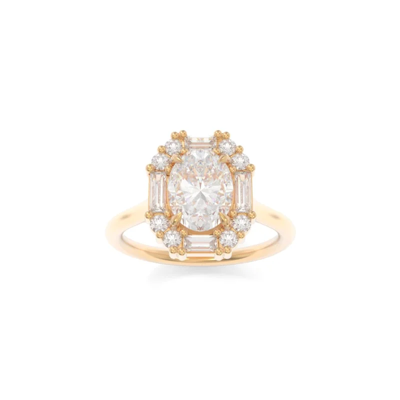 Cordelia Solitaire Oval