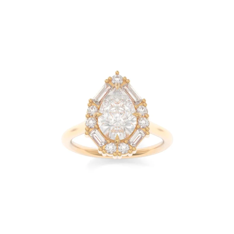 Cordelia Solitaire Pear