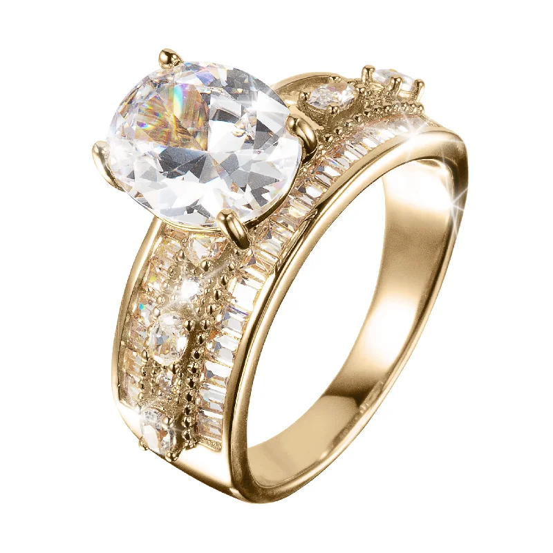 Golden Oasis Ring