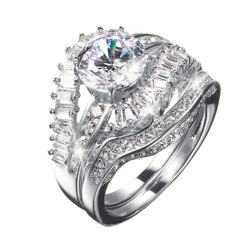 Heavenly Union Bridal Ring Set