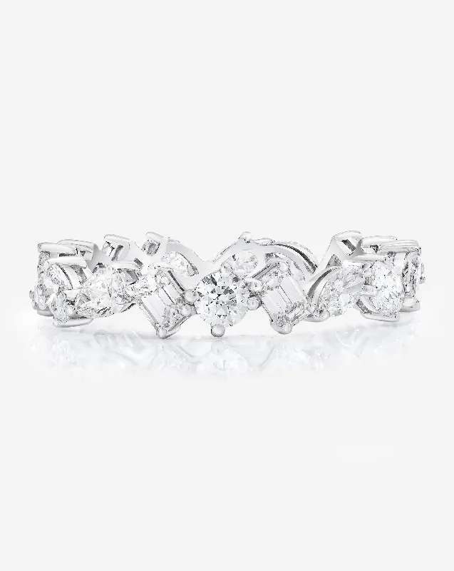 Mixed Shape Eternity Band