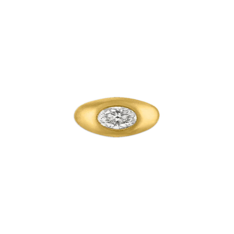 Oval Diamond Roz Ring