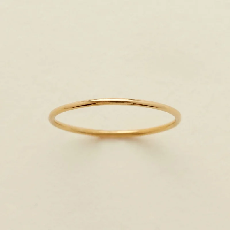 Round Stacking Ring