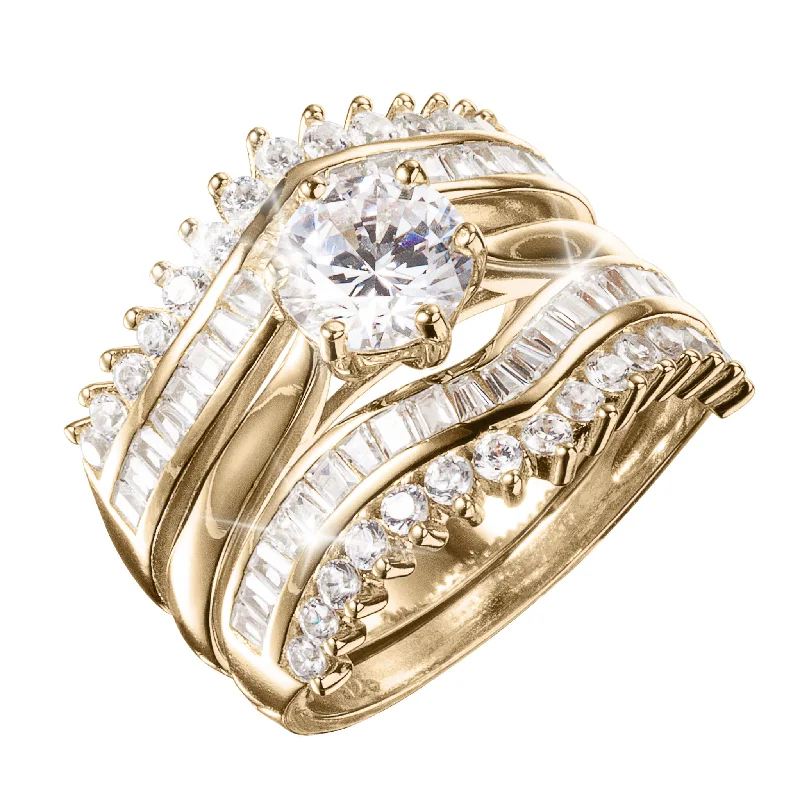 Shimmering Unity Ladies Ring