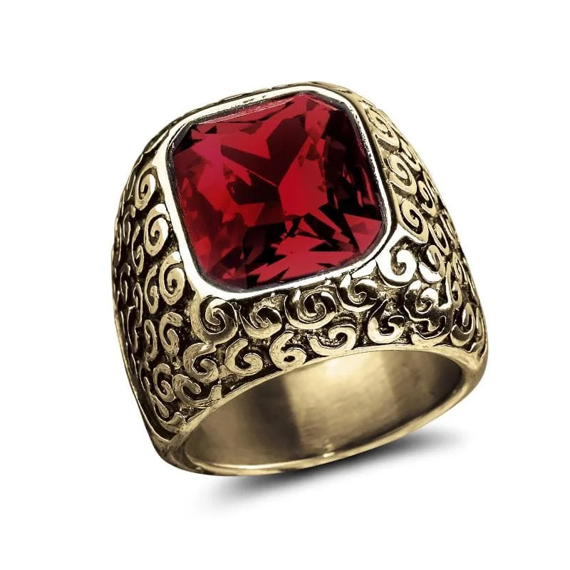 Valor Men's Red Ring