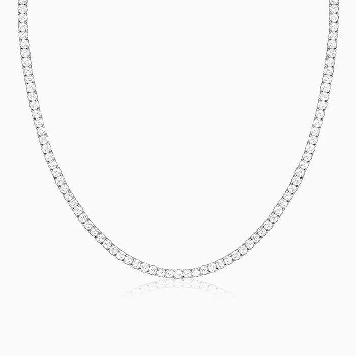 Silver Sporty Chain For Him