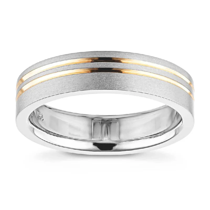 Vale Mens Wedding Band