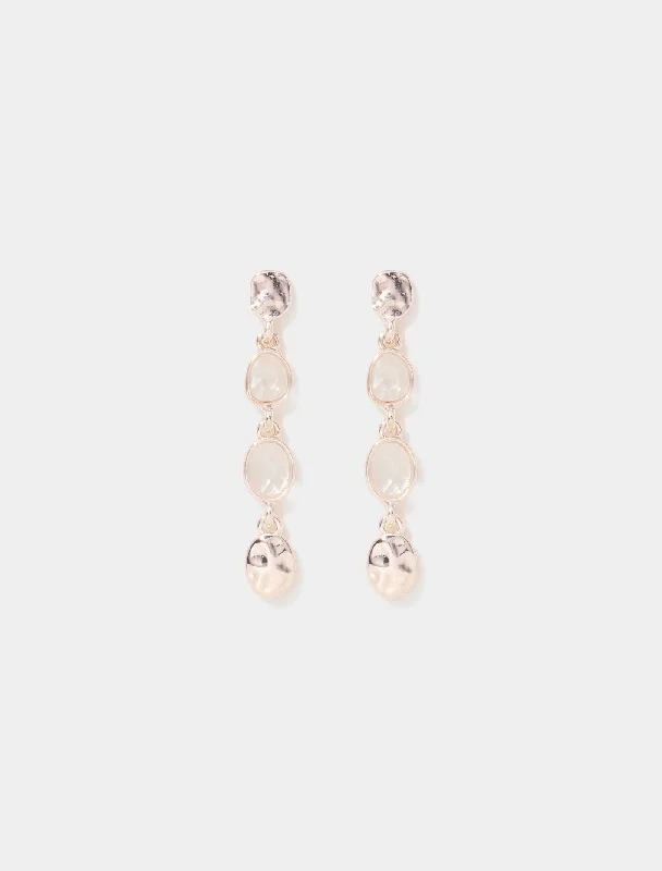 Silvia Stone Drop Earrings