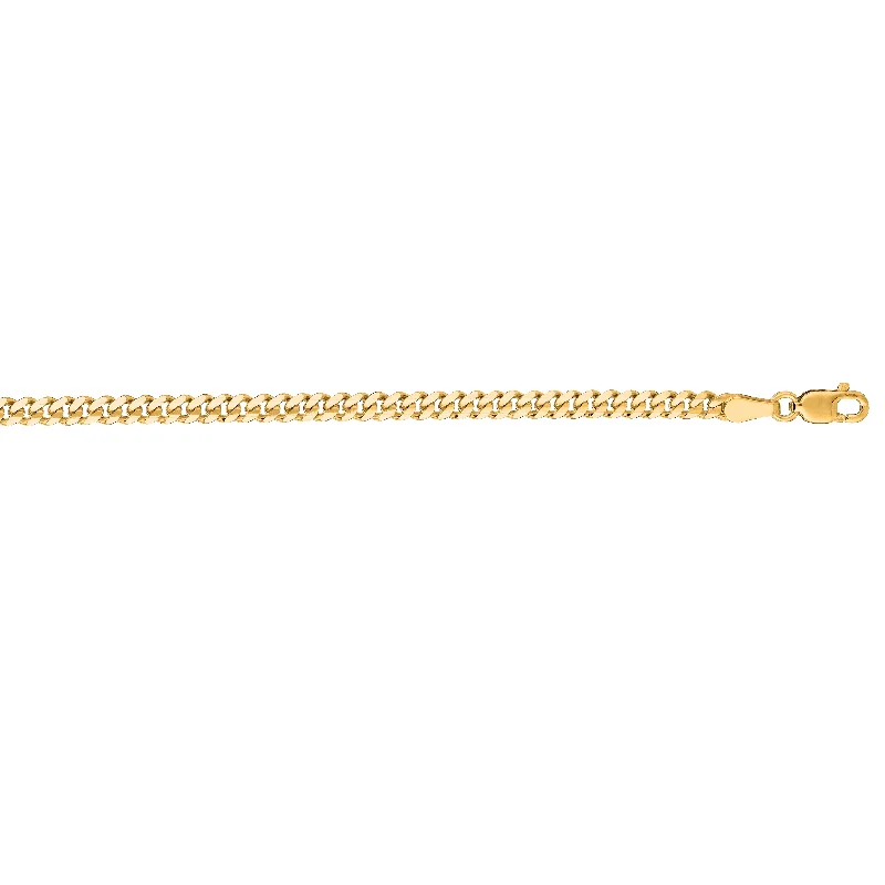 14K 3.6mm Gourmette Chain