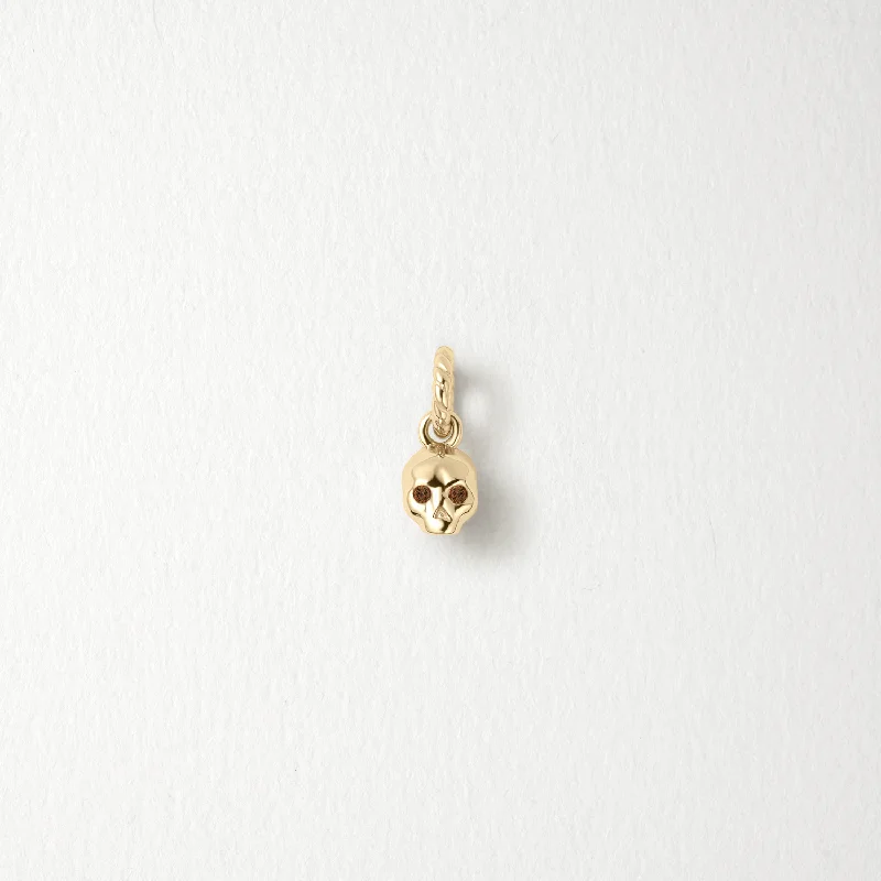 Bejeweled Skull Charm