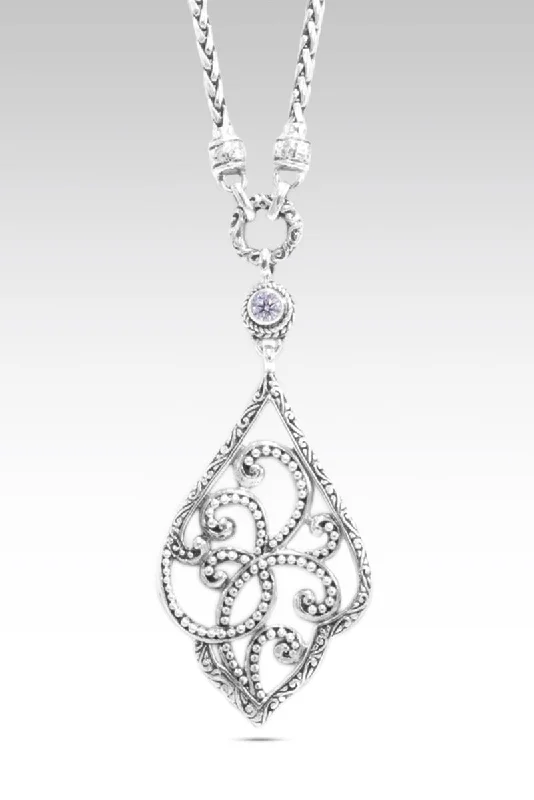 Bright Horizon Necklace™ in Moissanite