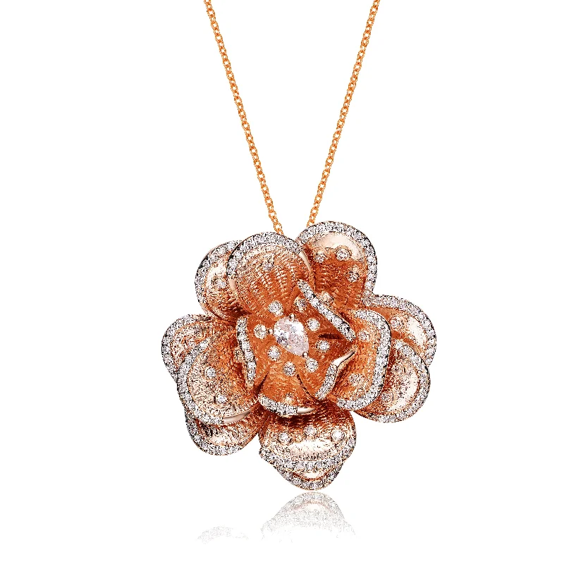 Juliette Flower Pendant