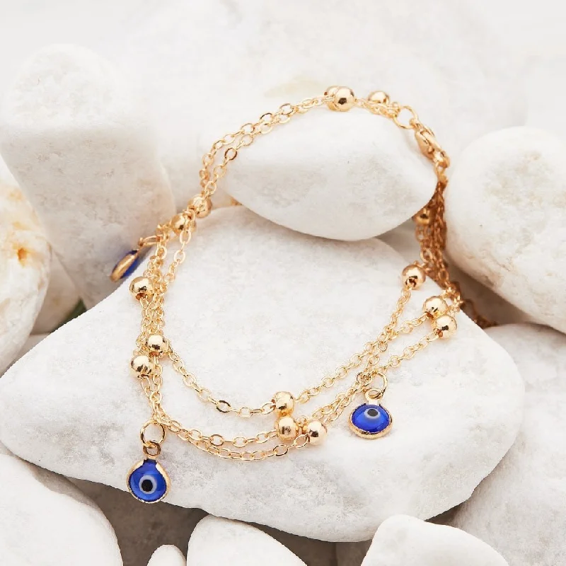 Evil Eye Protection Energy Anklet