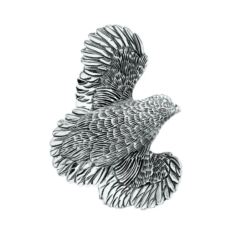 Grainger McKoy Sterling Silver Quail Pin/Pendant