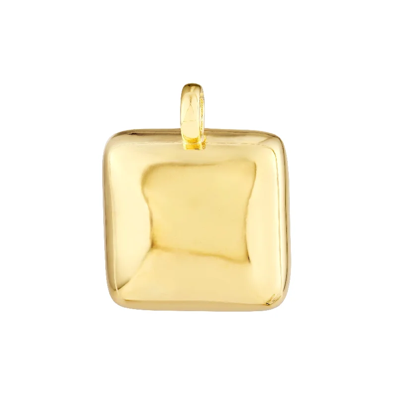 Puffed Square Charm