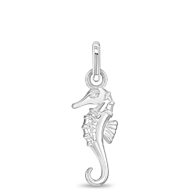 Seahorse Charm Kids / Children's / Girls for Charm Bracelet - Sterling Silver