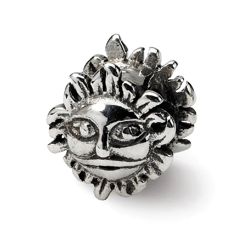 Sterling Silver Celestial Sun Bead Charm