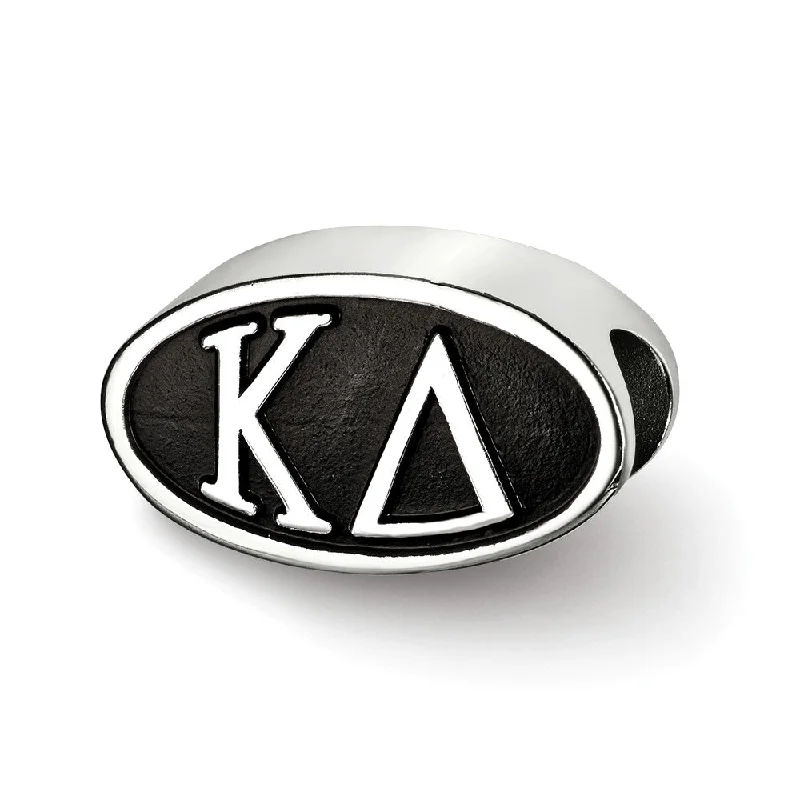 Sterling Silver Kappa Delta Letters Bead Charm