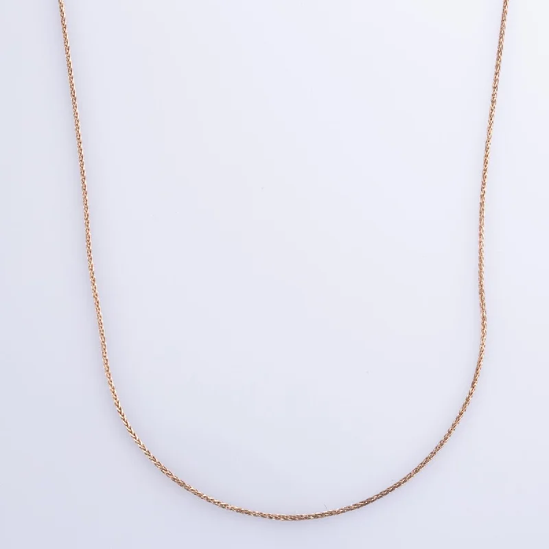 10k Rose Gold Franco Chain | 16" |