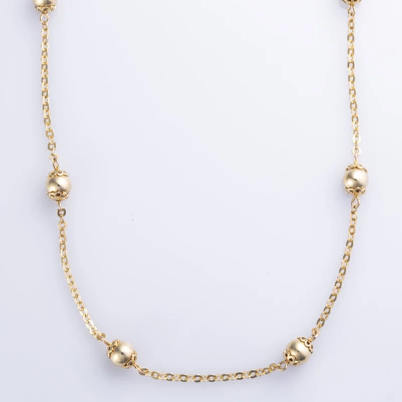 10k Yellow Gold Ball Chain | 20" |