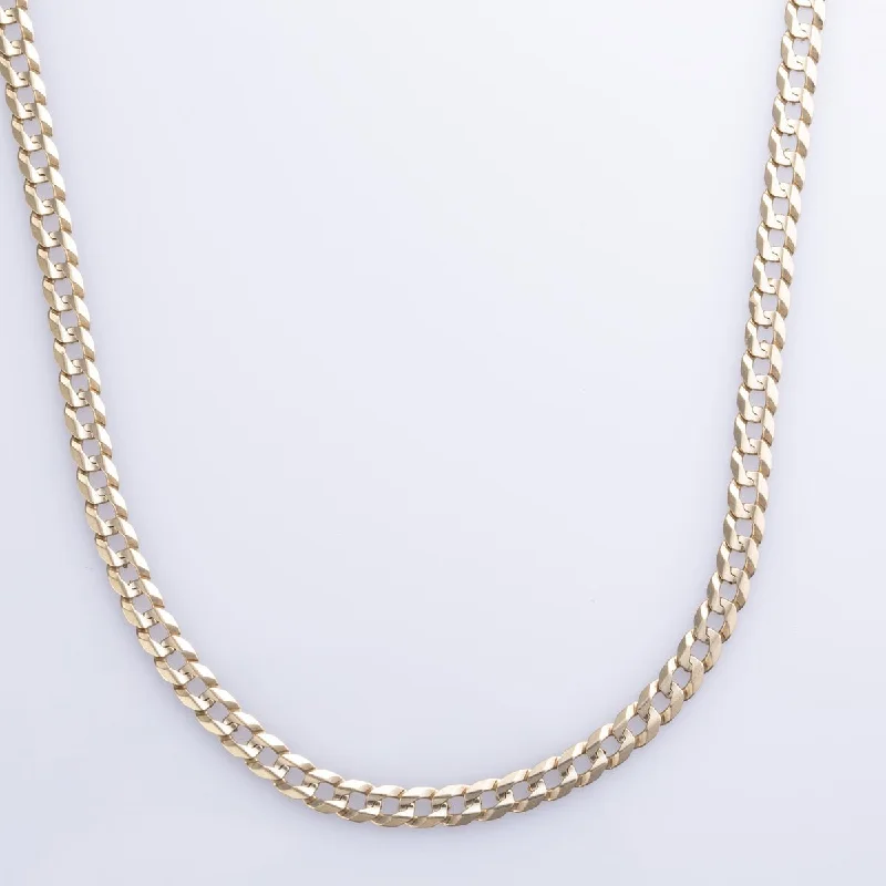 10k Yellow Gold Cuban Chain | 24" |