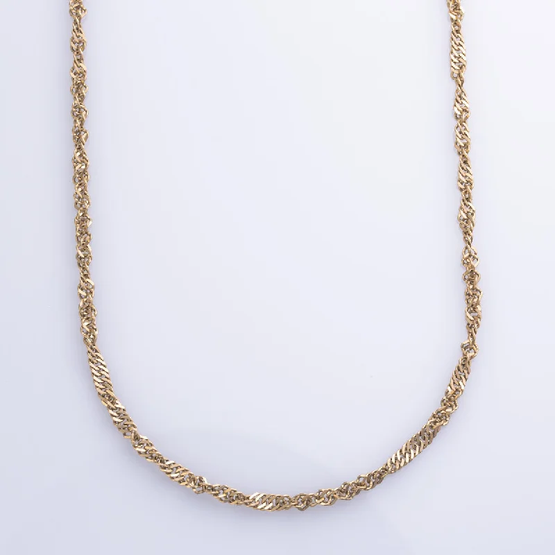 10k Yellow Gold Cuban Chain | 18" |