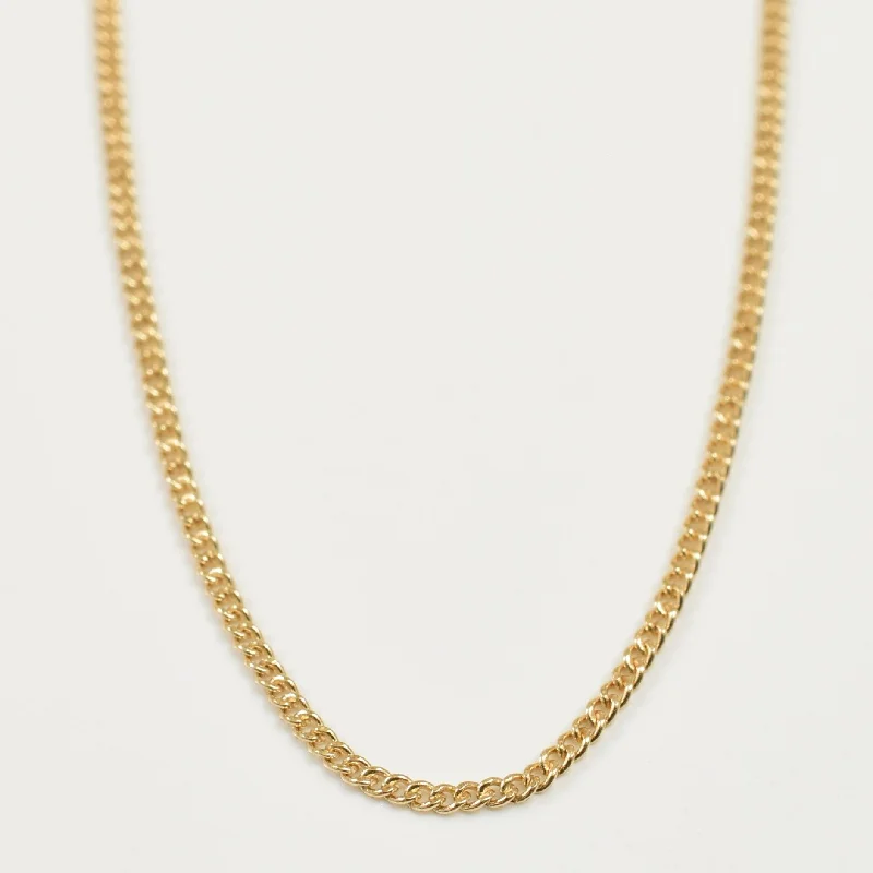 10k Yellow Gold Cuban Link Chain | 19.75" |