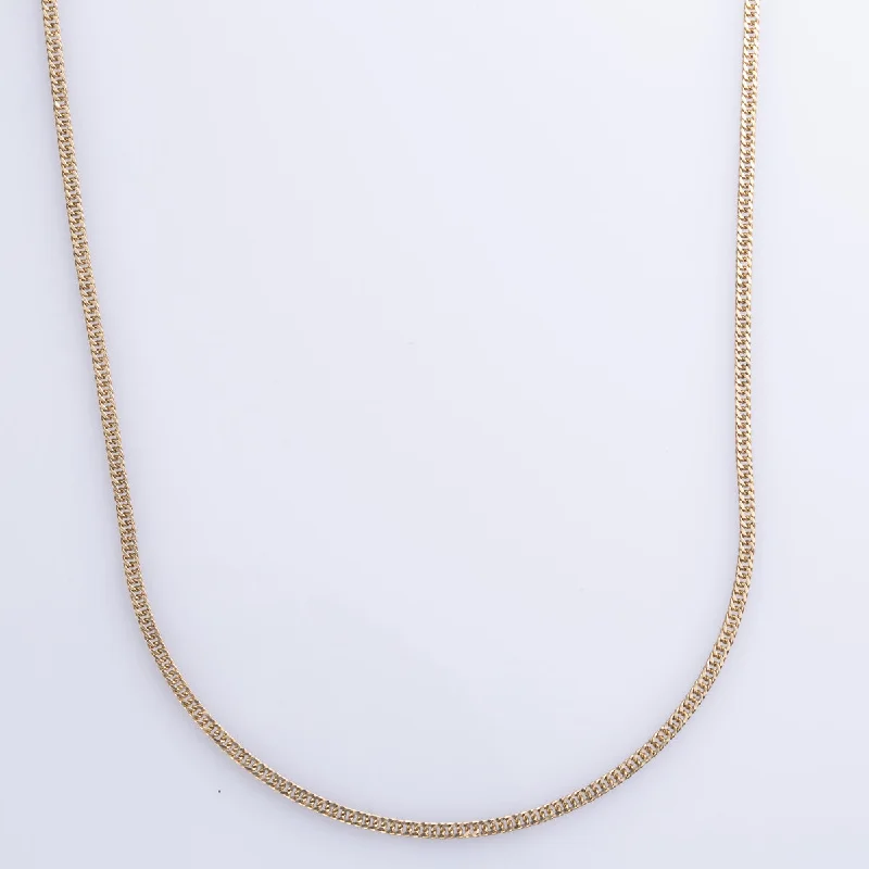 10k Yellow Gold Curb Chain | 18" |