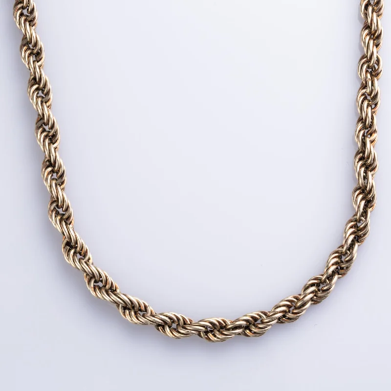 10k Yellow Gold Rope Chain | 20" |