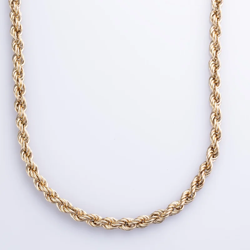 10k Yellow Gold Rope Chain | 20" |