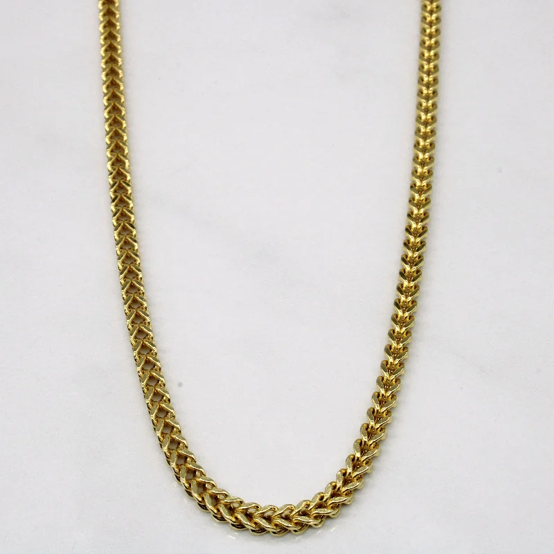 10k Yellow Gold Wheat Chain | 23" |