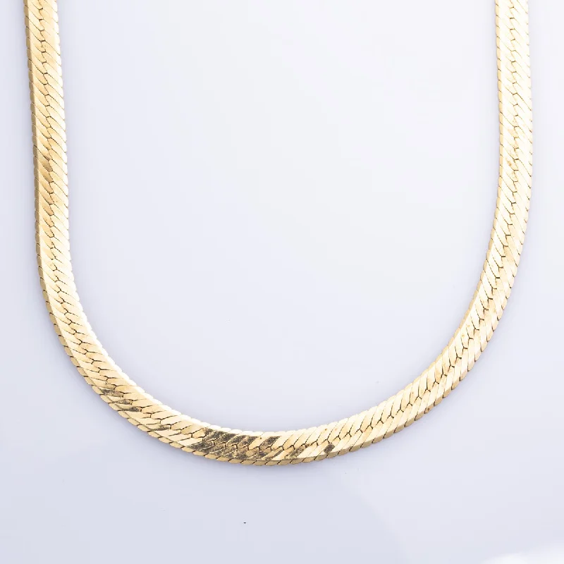 14k Yellow Gold Snake Chain | 16" |