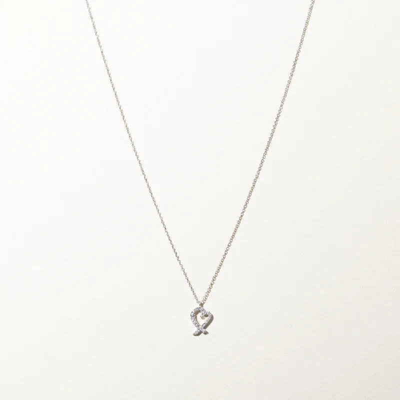 Diamond Heart Pendant Necklace | 0.13ctw | 22"|