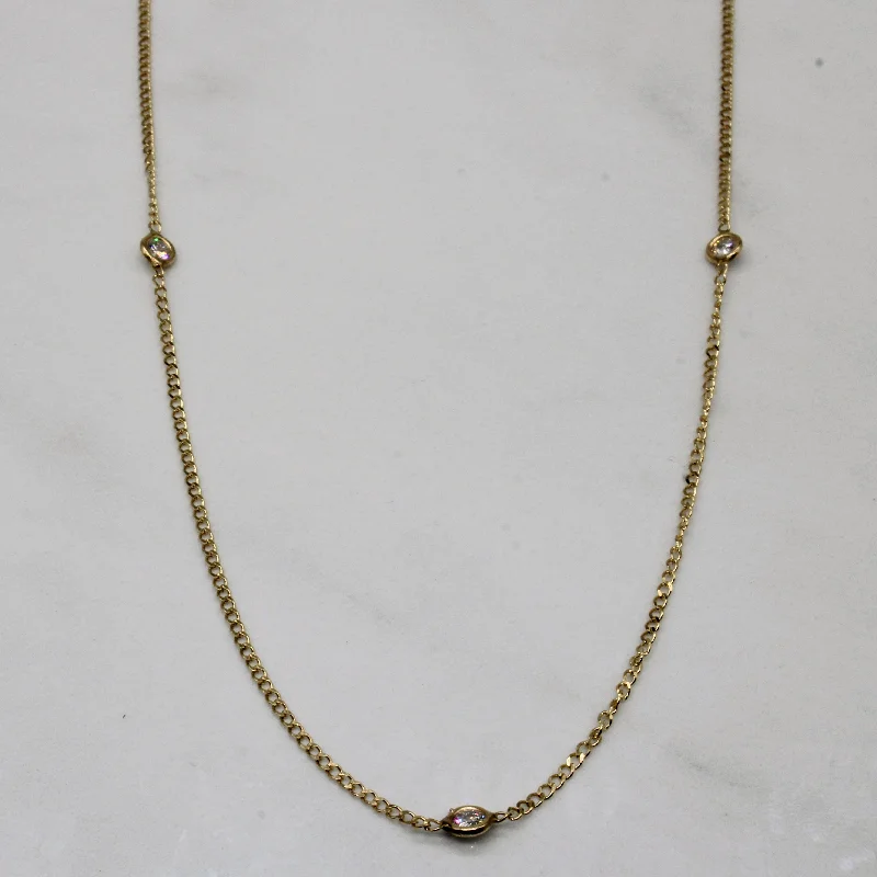 Diamond Necklace | 0.60ctw | 24" |